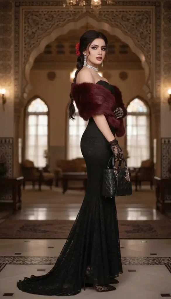 dress is a mermaid cut