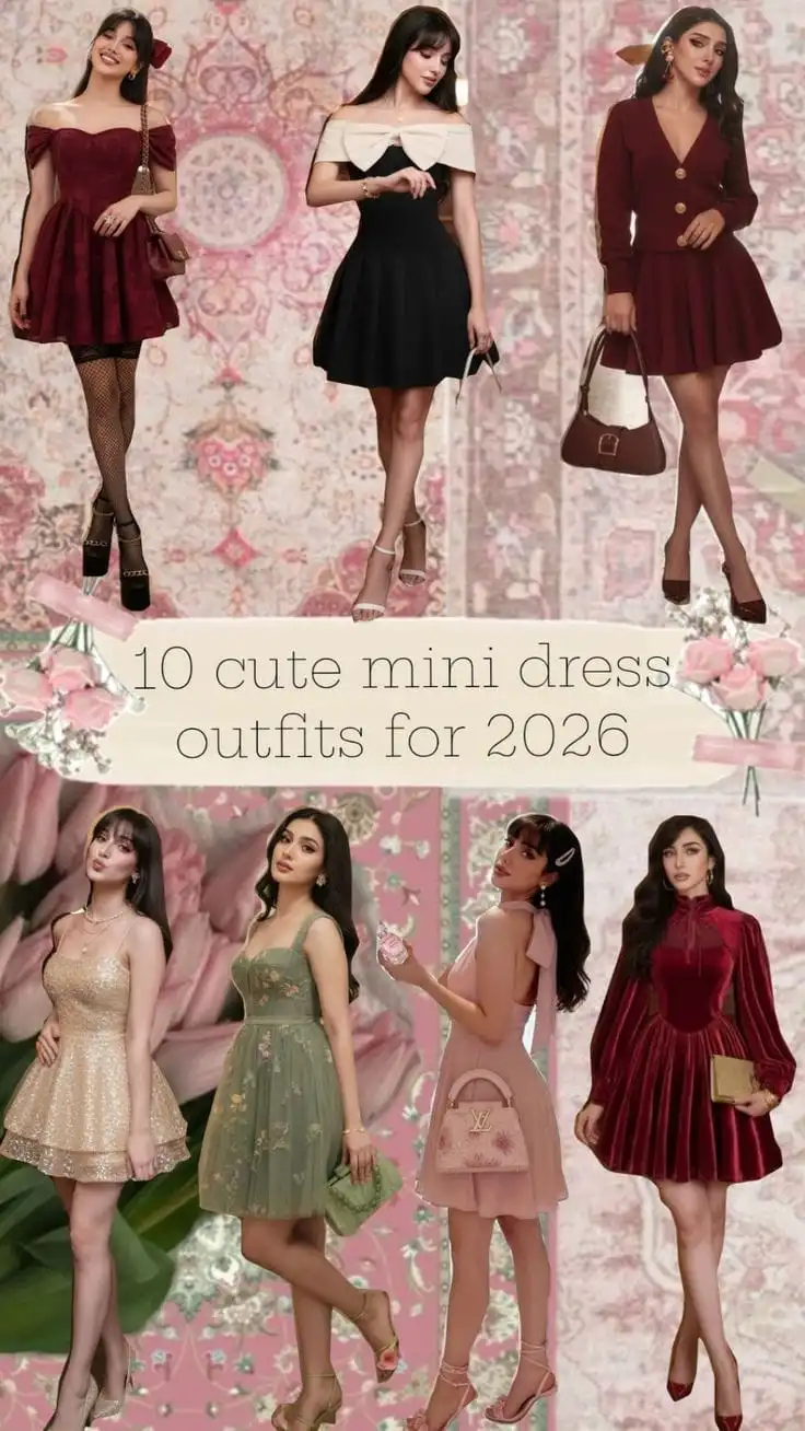 10 cute mini dress outfits