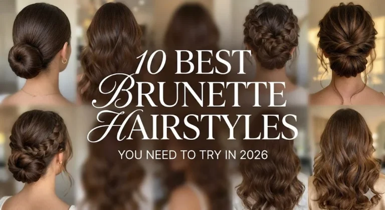 10 Best Brunette Hairstyles You Need to Try in 2026 (Easy Step-by-Step Guide)
