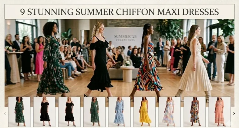 9 Stunning Summer Chiffon Maxi Dresses You Need This Year