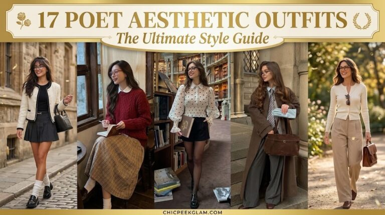 17 Poet Aesthetic Outfits for Women: The Ultimate Style Guide